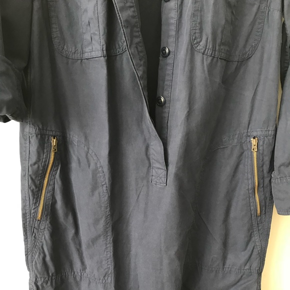 J crew utility dress navy - Picture 4 of 6